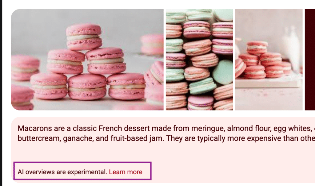 Macaron Serp