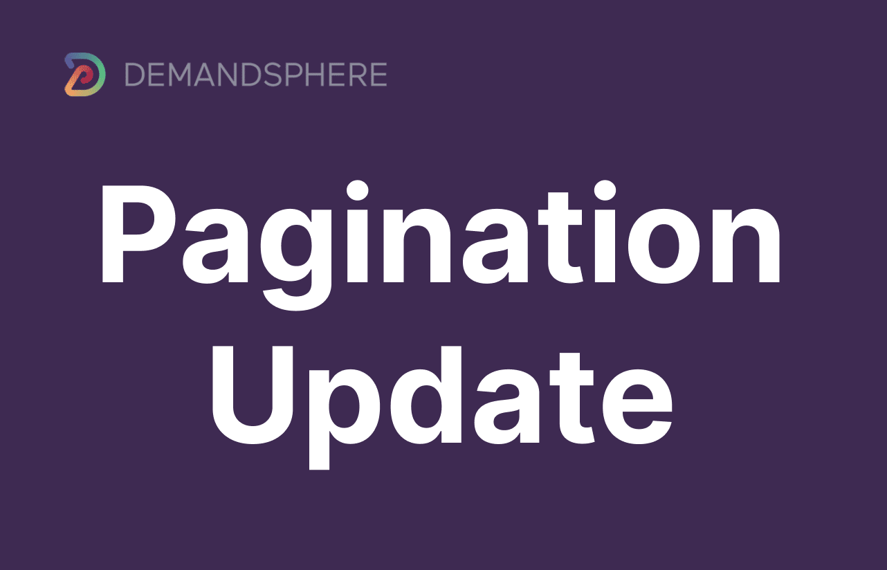 Google Num 100 &amp; Pagination Update from DemandSphere