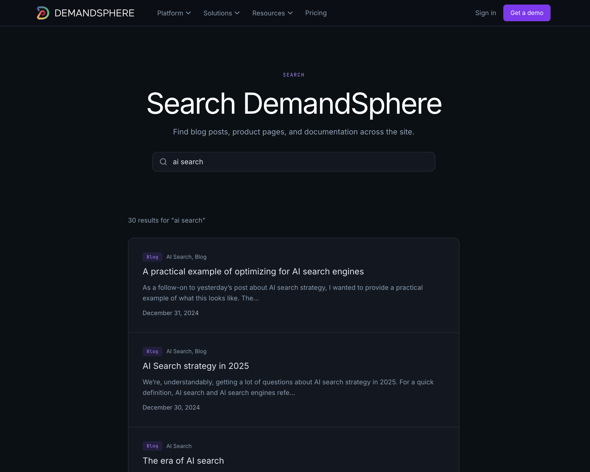 Site Search